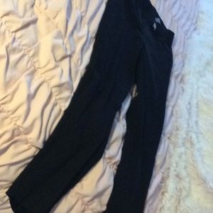 Black stretchy slacks